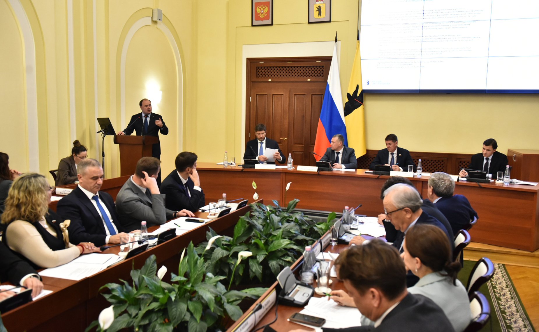 Выездное совещание Комитета СФ по федеративному устройству, региональной политике, местному самоуправлению и делам Севера в Ярославле по теме «Актуальные вопросы комплексного развития территории на примере Ярославской области»