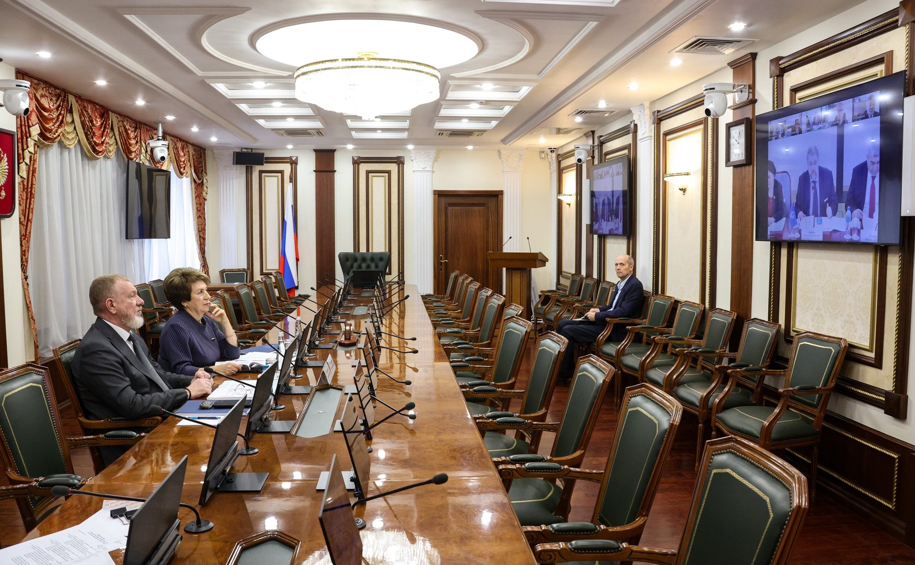 Сенаторы приняли участие в заседании Постоянной комиссии МПА СНГ по культуре, информации, туризму и спорту