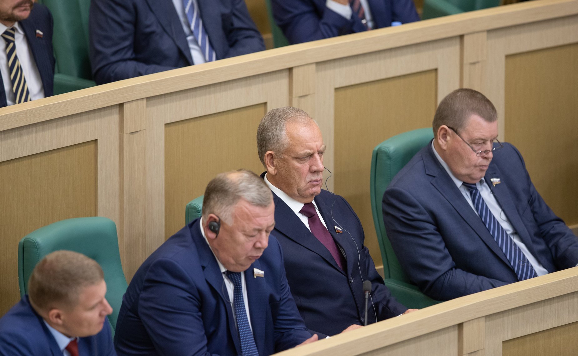 Выступление Президента Египта Абдельфаттаха Ас-Сиси в Совете Федерации