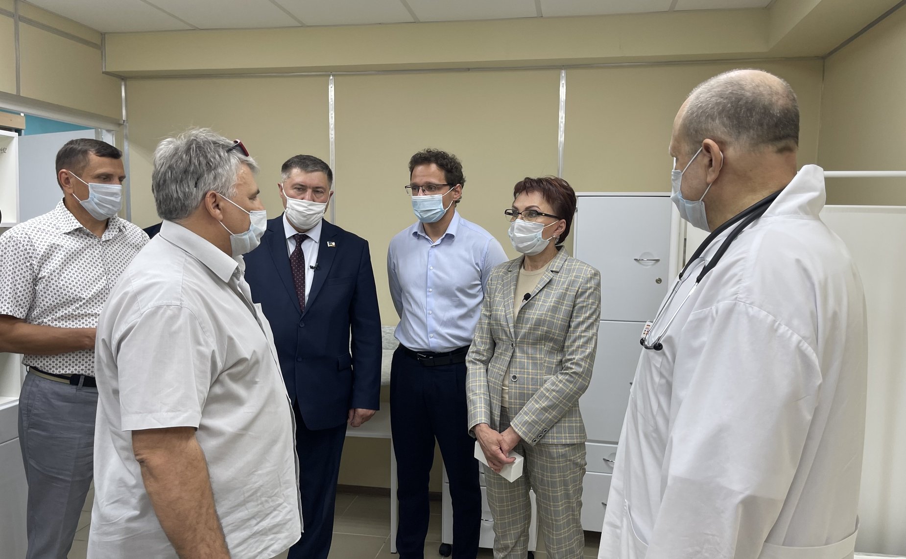 Татьяна Кусайко в ходе рабочей поездки в регион посетила сельское поселение Междуречье Кольского района