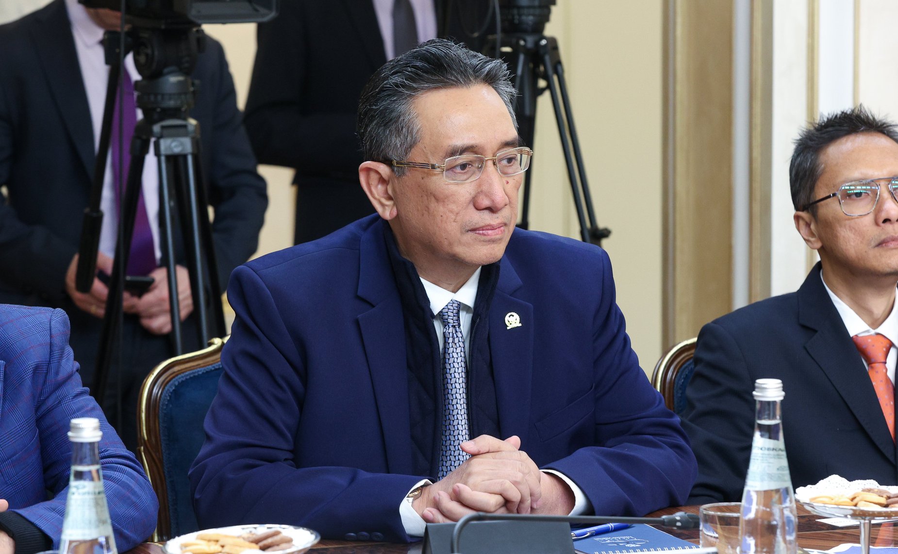 Валентина Матвиенко провела встречу с Председателем Совета представителей регионов Республики Индонезии Султаном Бактиаром Наджамундином