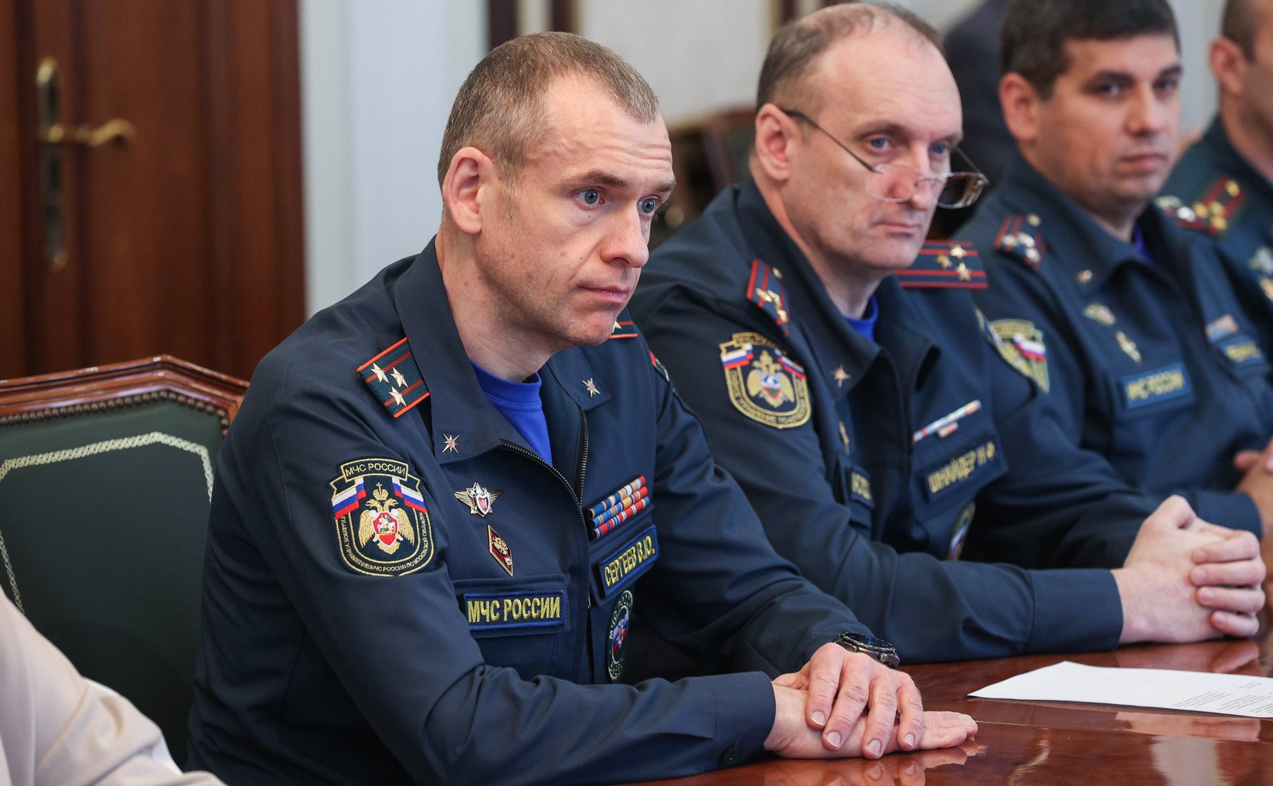 Андрей Климов и Александр Карелин провели рабочую встречу со слушателями Высшей академии управления Академии ГПС МЧС России