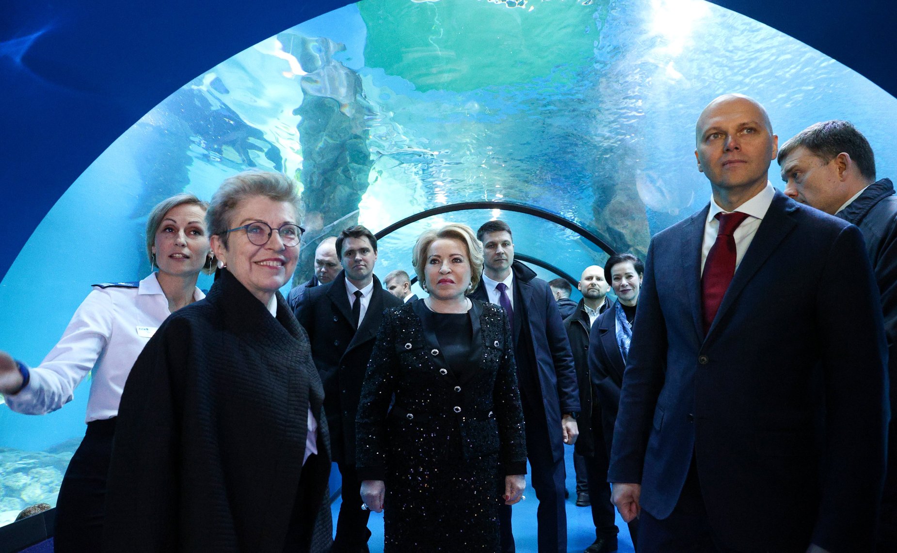 Председатель СФ Валентина Матвиенко посетила Музей Мирового океана