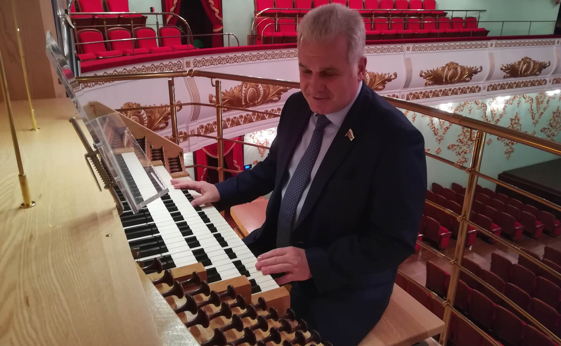 Сергей Мартынов посетил Марийский государственный академический театр оперы и балета им. Э. Сапаева