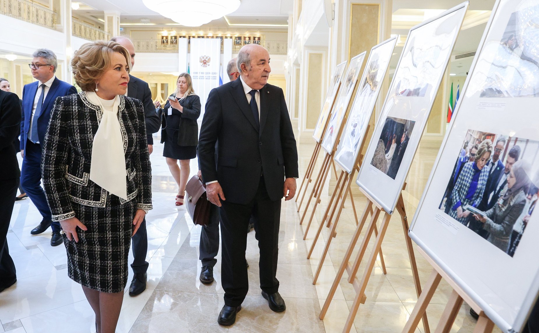 14 июня 2023 года. Встреча Председателя СФ с Президентом Алжирской Народной Демократической Республики