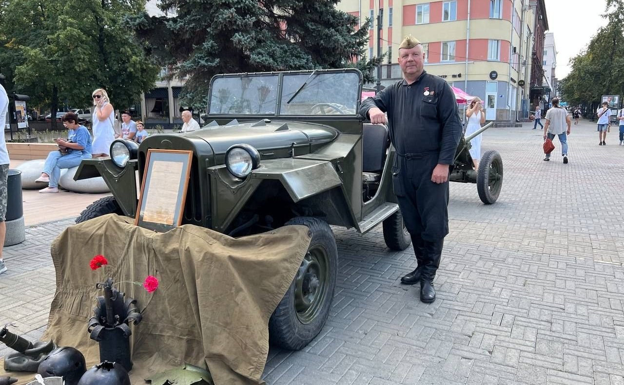 Маргарита Павлова приняла участие в церемонии передачи в челябинский музей капсулы с землей с мест сражений на Курской дуге