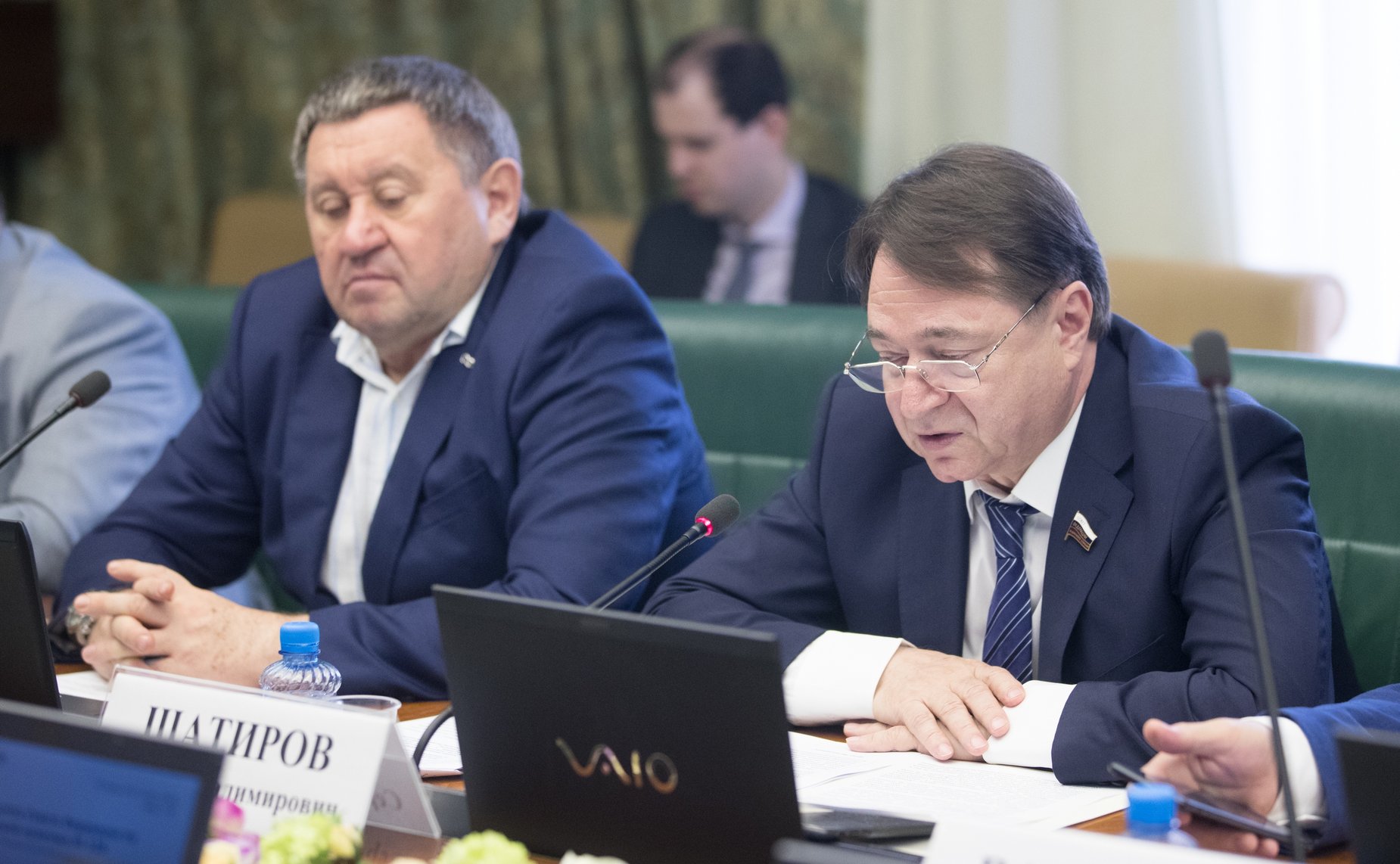 М. Пономарев и С. Шатиров