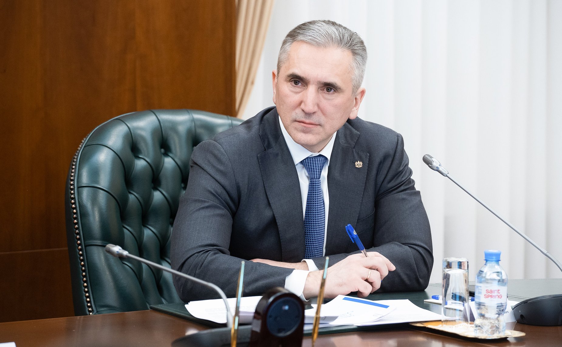 Первый заместитель Председателя Совета Федерации Владимир Якушев принял участие в заседании президиума Правительства Тюменской области