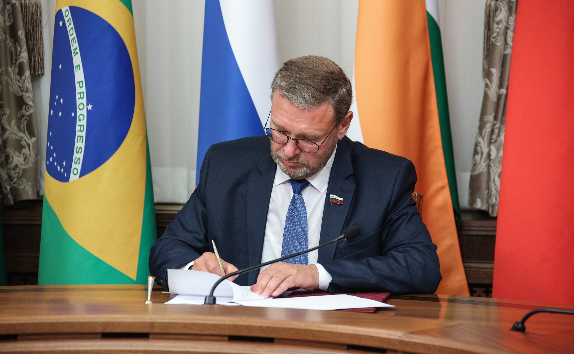 В завершение работы IX Парламентского Форума БРИКС подписан Меморандум о взаимопонимании, который формализует учреждение парламентской составляющей БРИКС