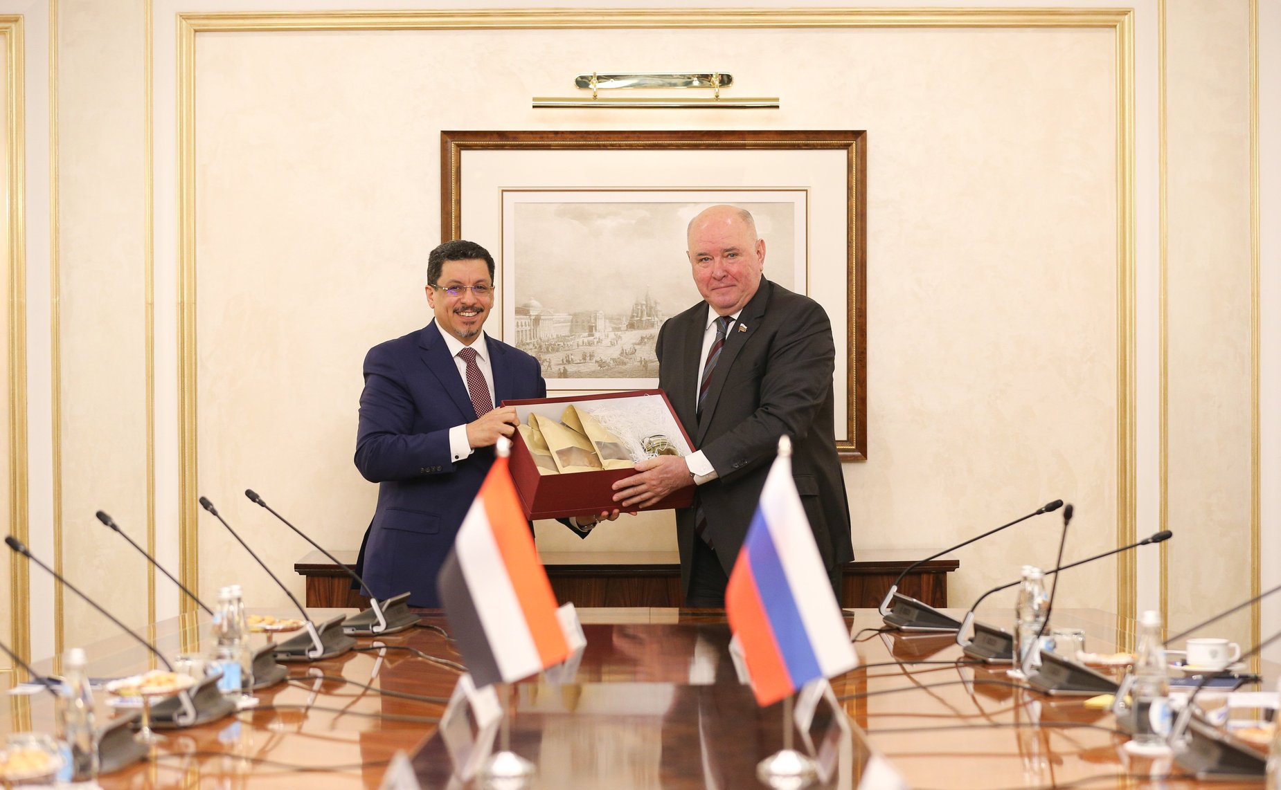 Григорий Карасин встретился с Министром иностранных дел и по делам соотечественников за рубежом Йеменской Республики