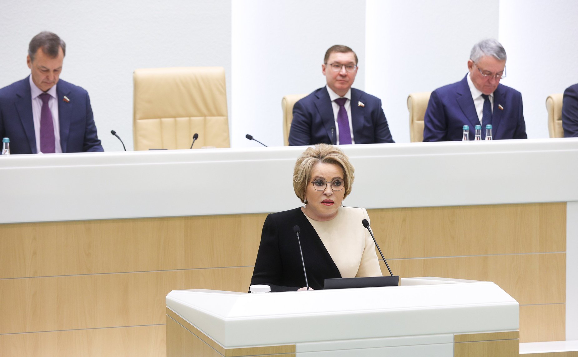 Выступление Валентины Матвиенко на открытии весенней сессии 2026 года