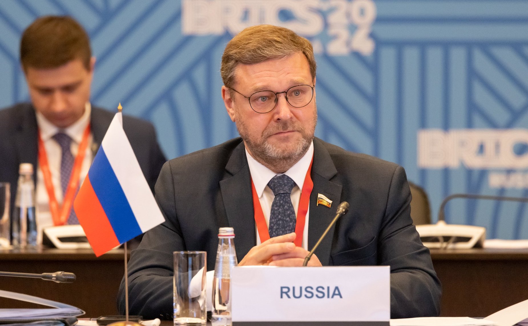 Заместитель Председателя СФ Константин Косачев принял участие в первом заседании шерп и су-шерп БРИКС
