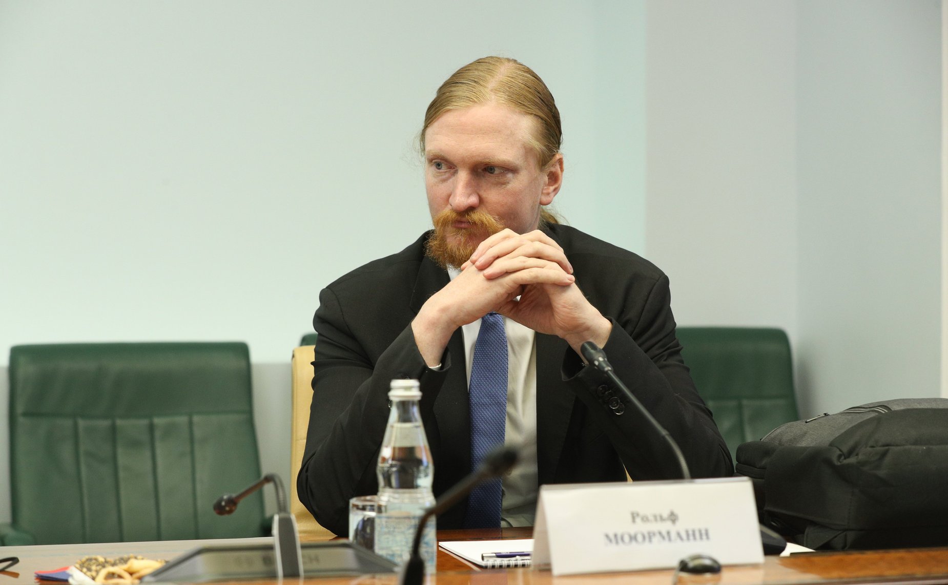 Встреча заместителя Председателя СФ Константина Косачева с депутатом Бундестага Федеративной Республики Германия, Координатором межобщественного сотрудничества с Россией, Центральной Азией и странами Восточного партнерства ФРГ