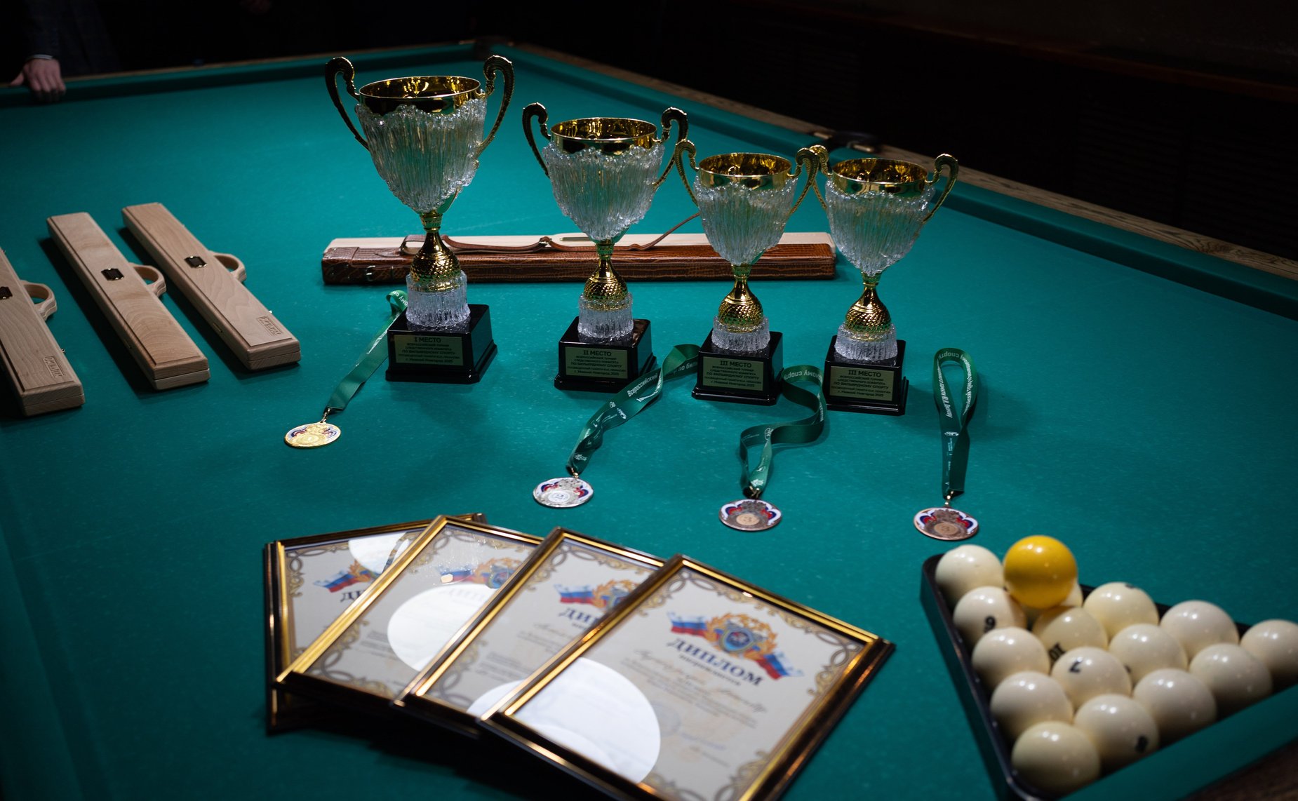 Александр Вайнберг принял участие в открытии Всероссийского турнира Следственного комитета России по бильярдному спорту