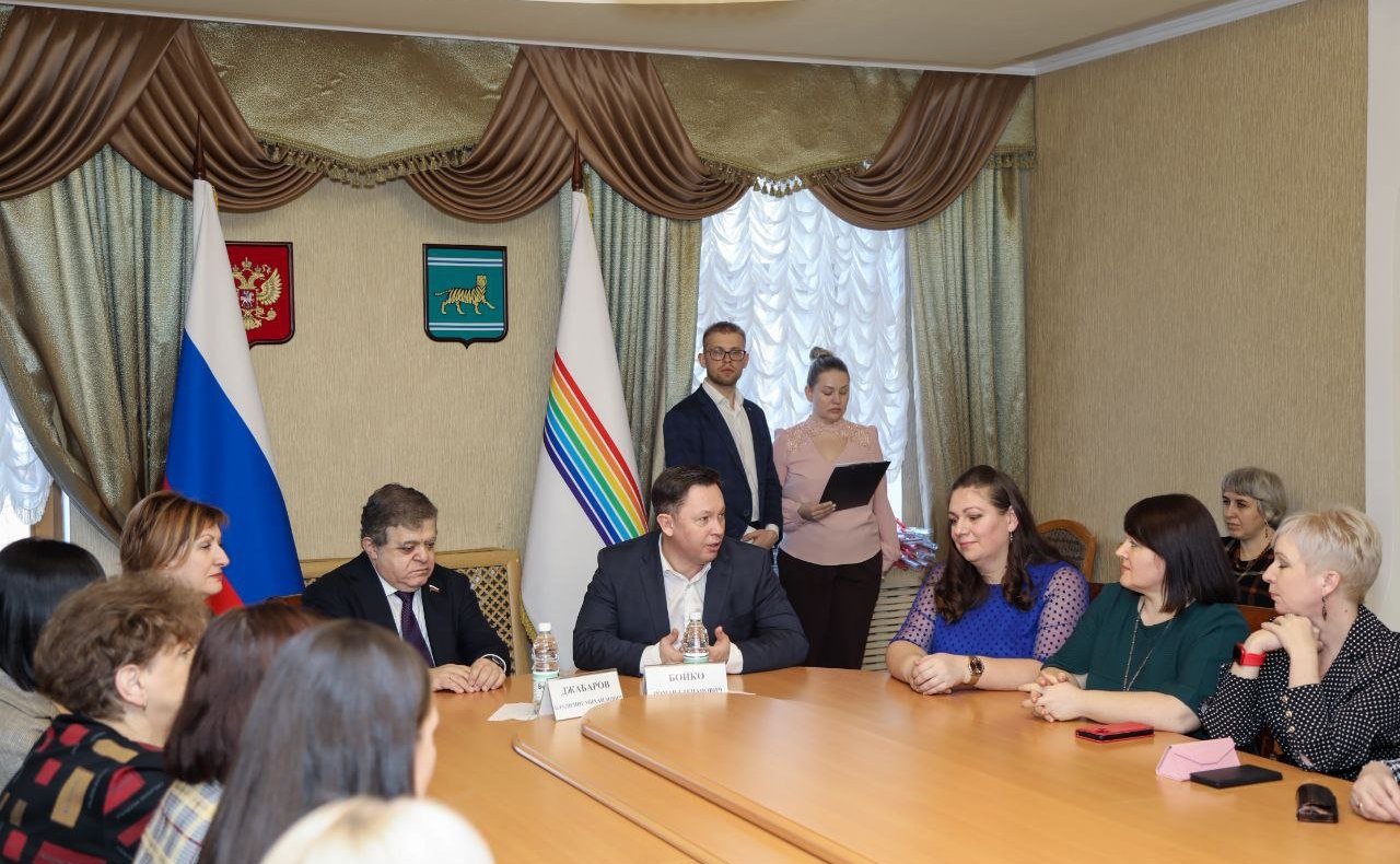 Владимир Джабаров совершил рабочую поездку в ЕАО