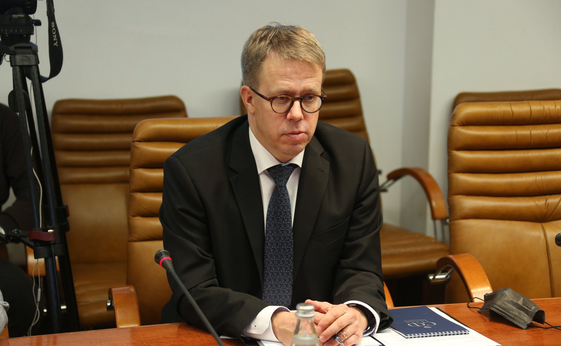 Встреча Петра Тултаева с Чрезвычайным и Полномочным Послом Финляндской Республики в РФ Антти Хелантеря