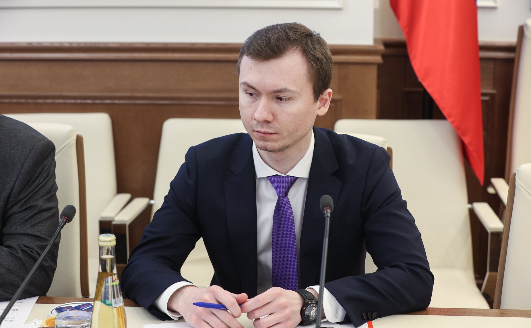 Встреча заместителя председателя Комитета СФ по международным делам Фарита Мухаметшина с Чрезвычайным и Полномочным Послом Республики Гамбия в Российской Федерации