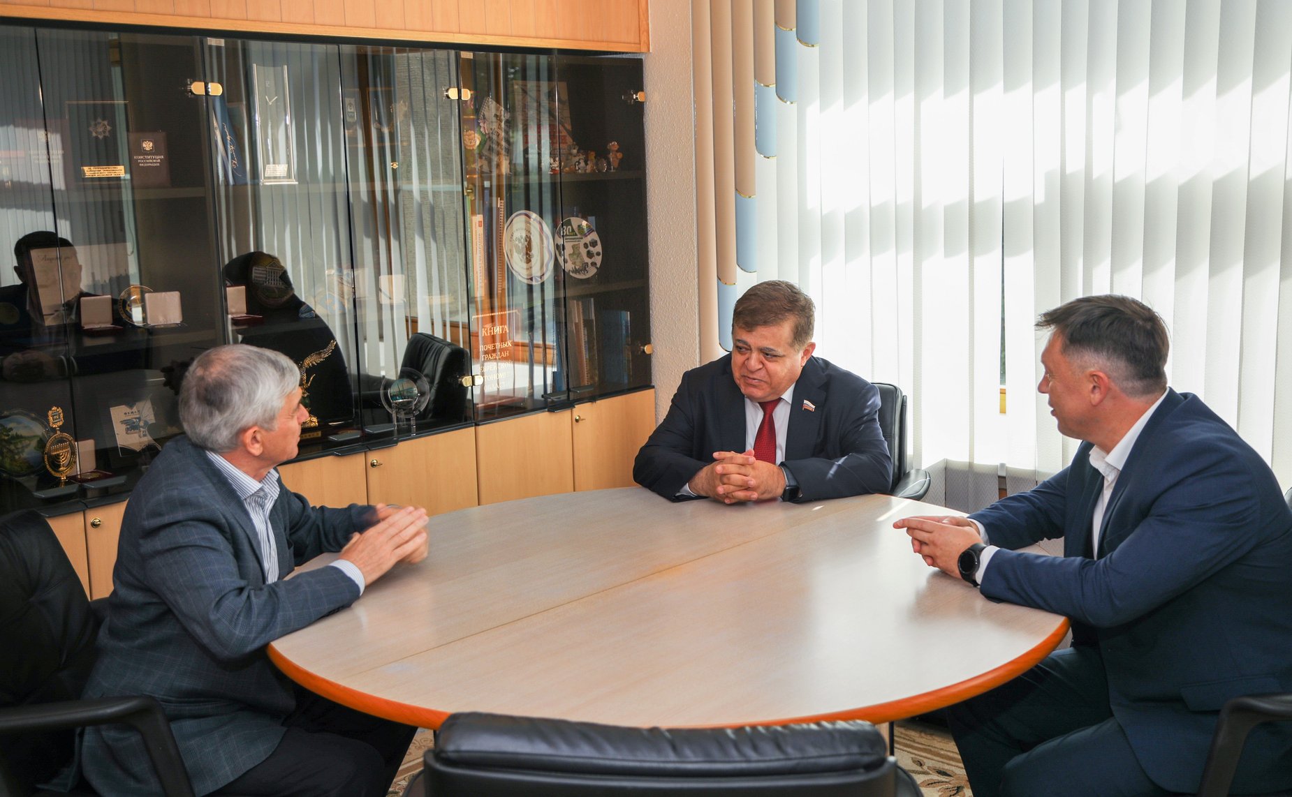 Владимир Джабаров провел ряд встреч в Еврейской автономной области