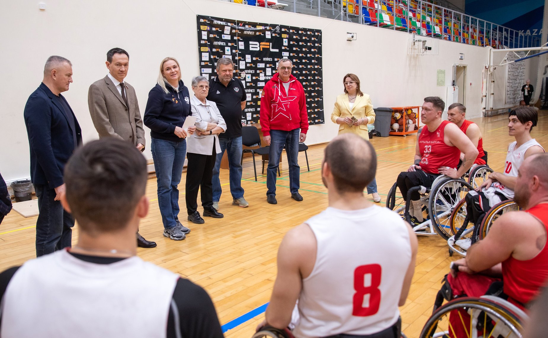 Сенаторы посетили спорткомплекс «Тулпар»