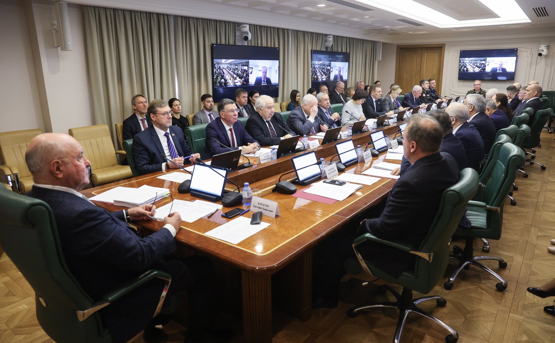 Заседание Комитета Совета Федерации по международным делам