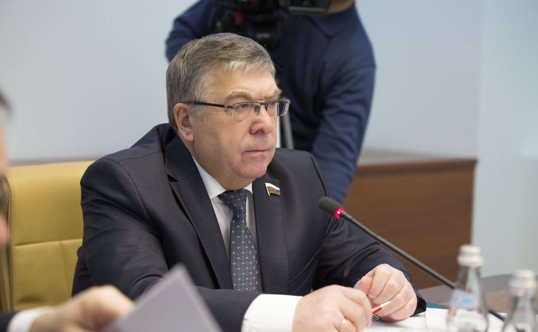 В. Рязанский на расширенном заседании Комитета Совета Федерации по социальной политике с участием представителей государственной власти Челябинской области