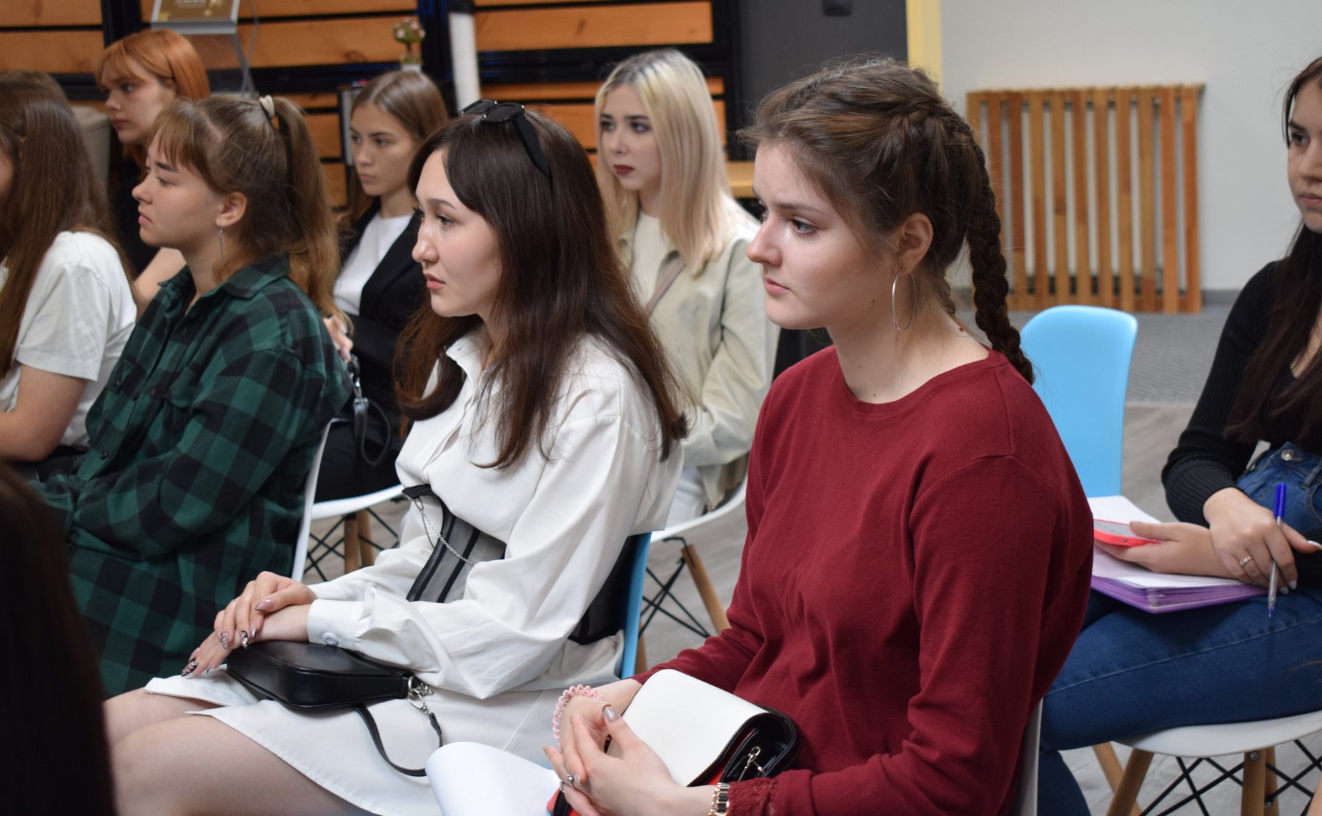 Эдуард Исаков, посетил Югорский Государственный Университет, где встретился со студентами факультета журналистики