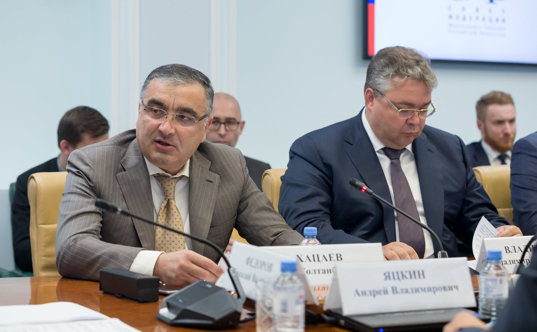 Заседание рабочей группы по взаимодействию с федеральными органами исполнительной власти и органами государственной власти Ставропольского края