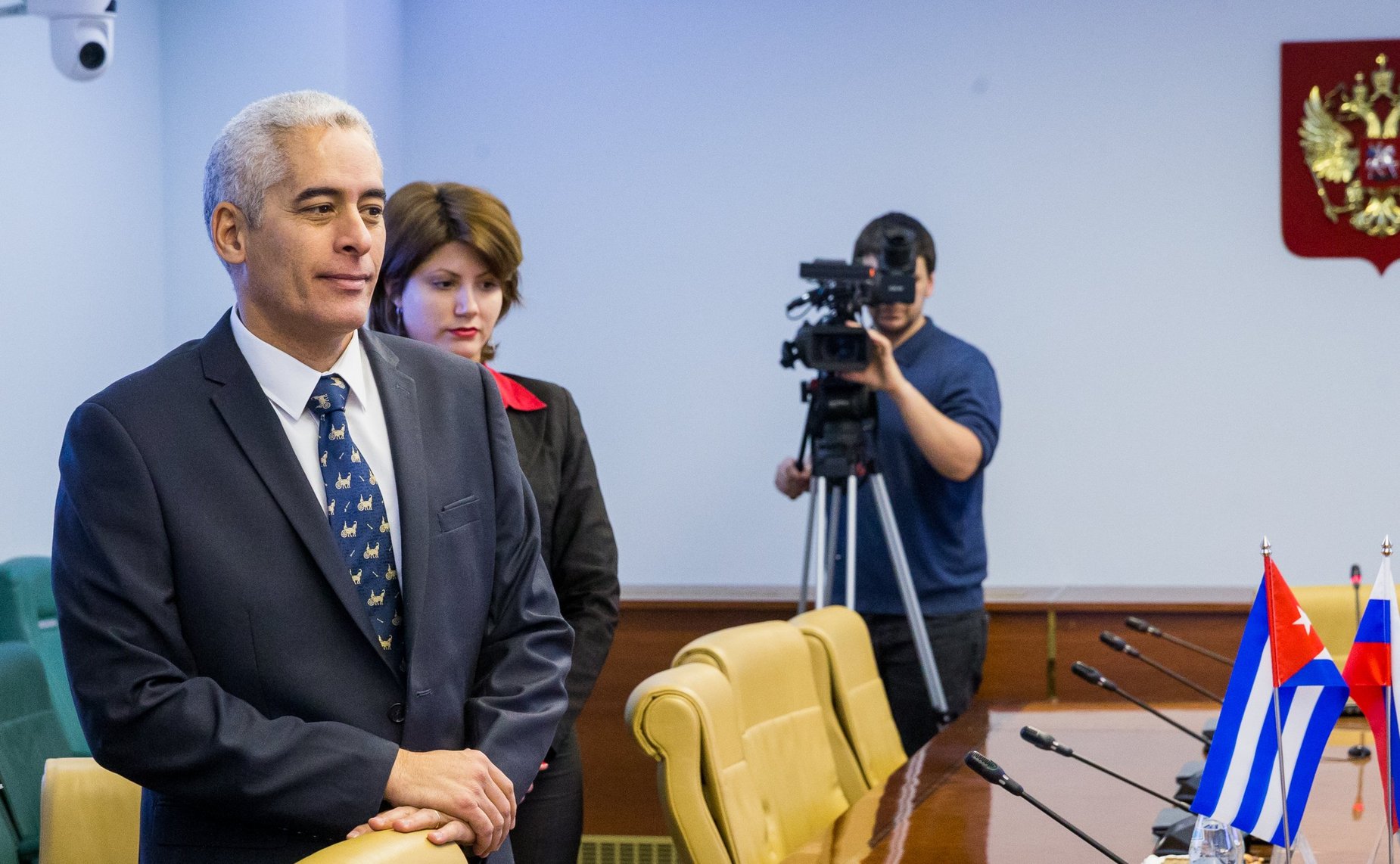 Чрезвычайный и Полномочный ПосолРеспублики Куба в РФ Херардо Пеньяльвер Порталь