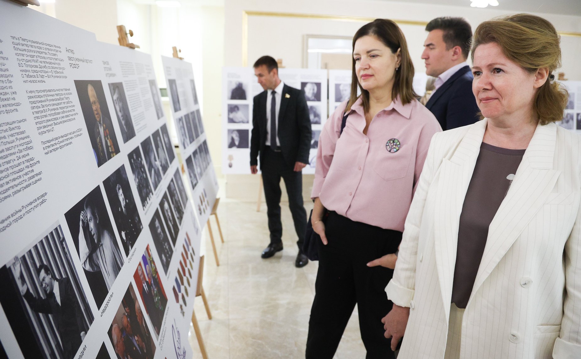 Открытие выставки «Актеры Театра сатиры на фронте и в тылу»