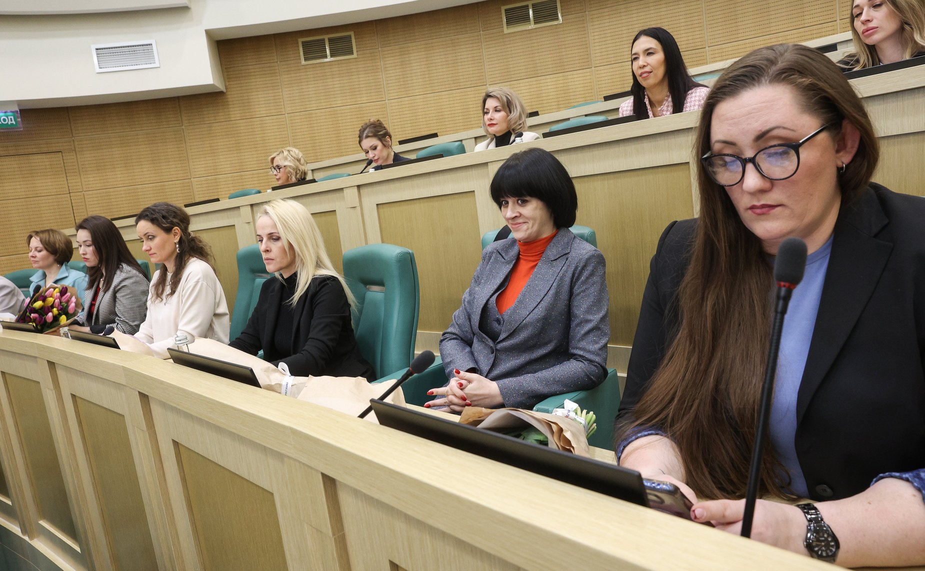 Встреча Председателя Совета Федерации Валентины Матвиенко с женщинами-предпринимателями «Голос женского бизнеса»