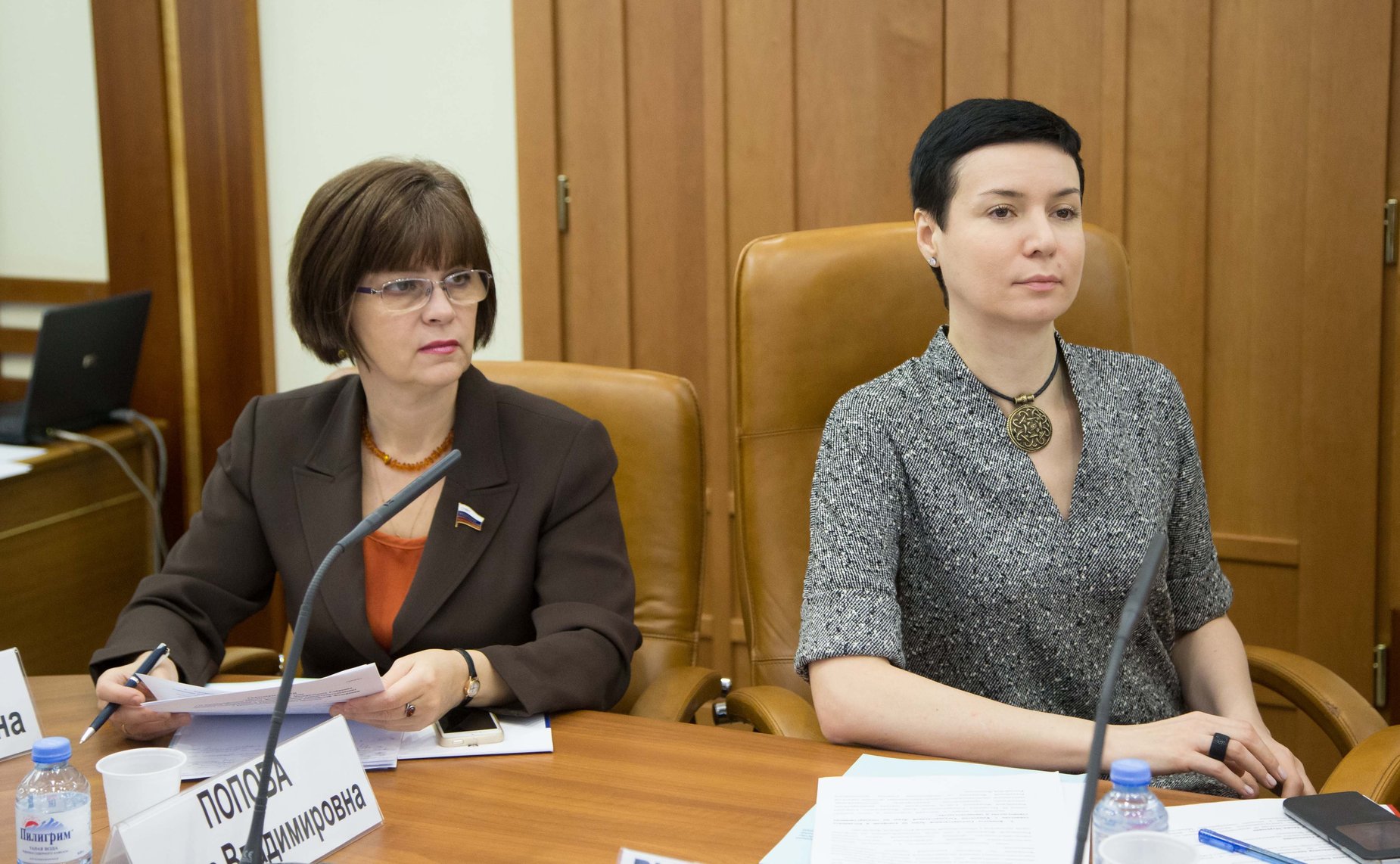 Елена Попова и Ирина Рукавишникова