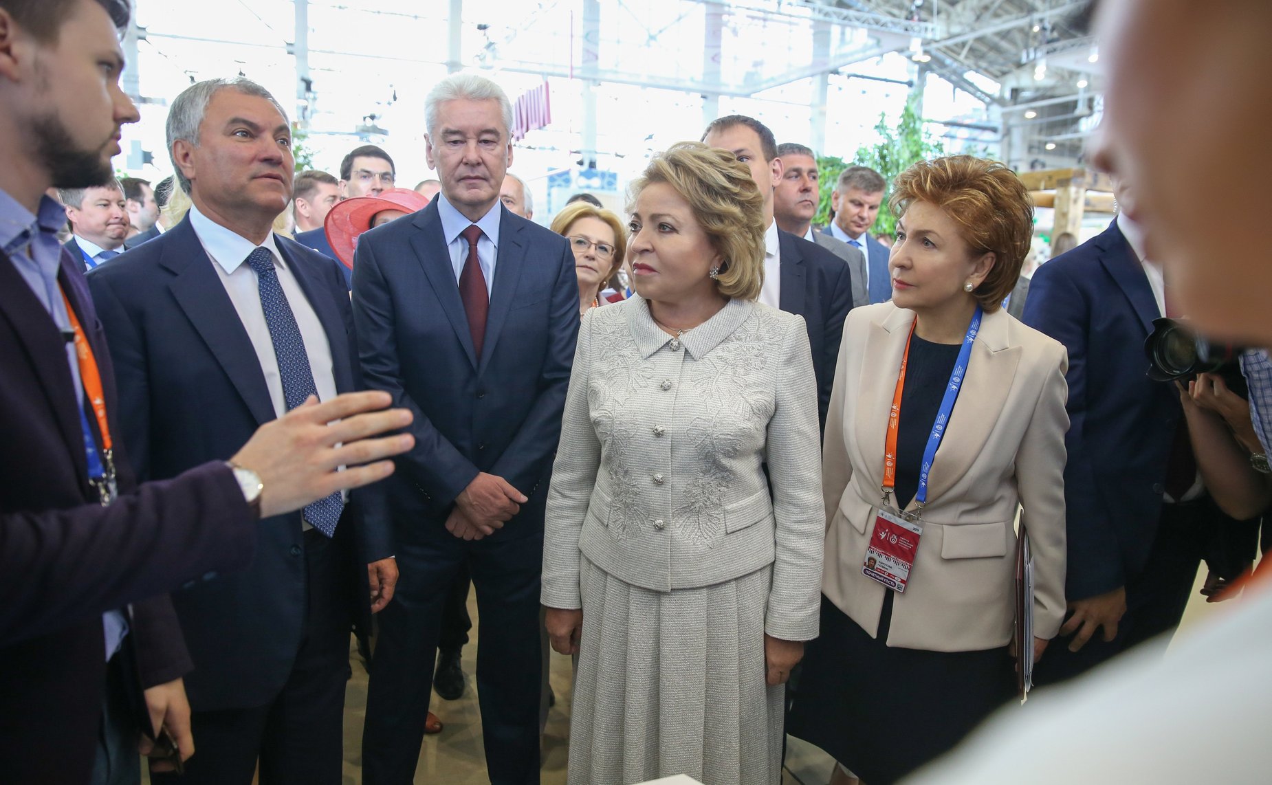 Открытие выставки инновационных социальных проектов