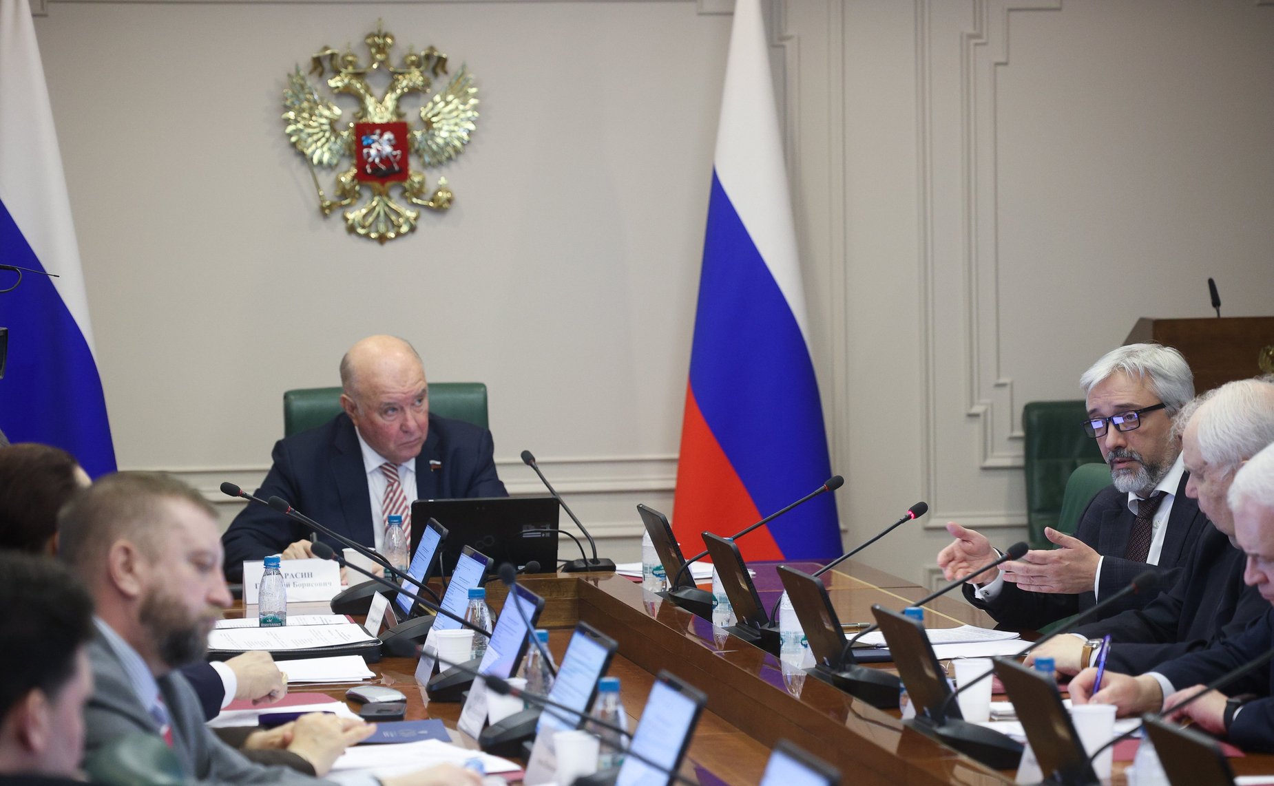 Совещание Комитета СФ по международным делам «Состояние и перспективы реализации государственной политики в сфере международного гуманитарного сотрудничества»