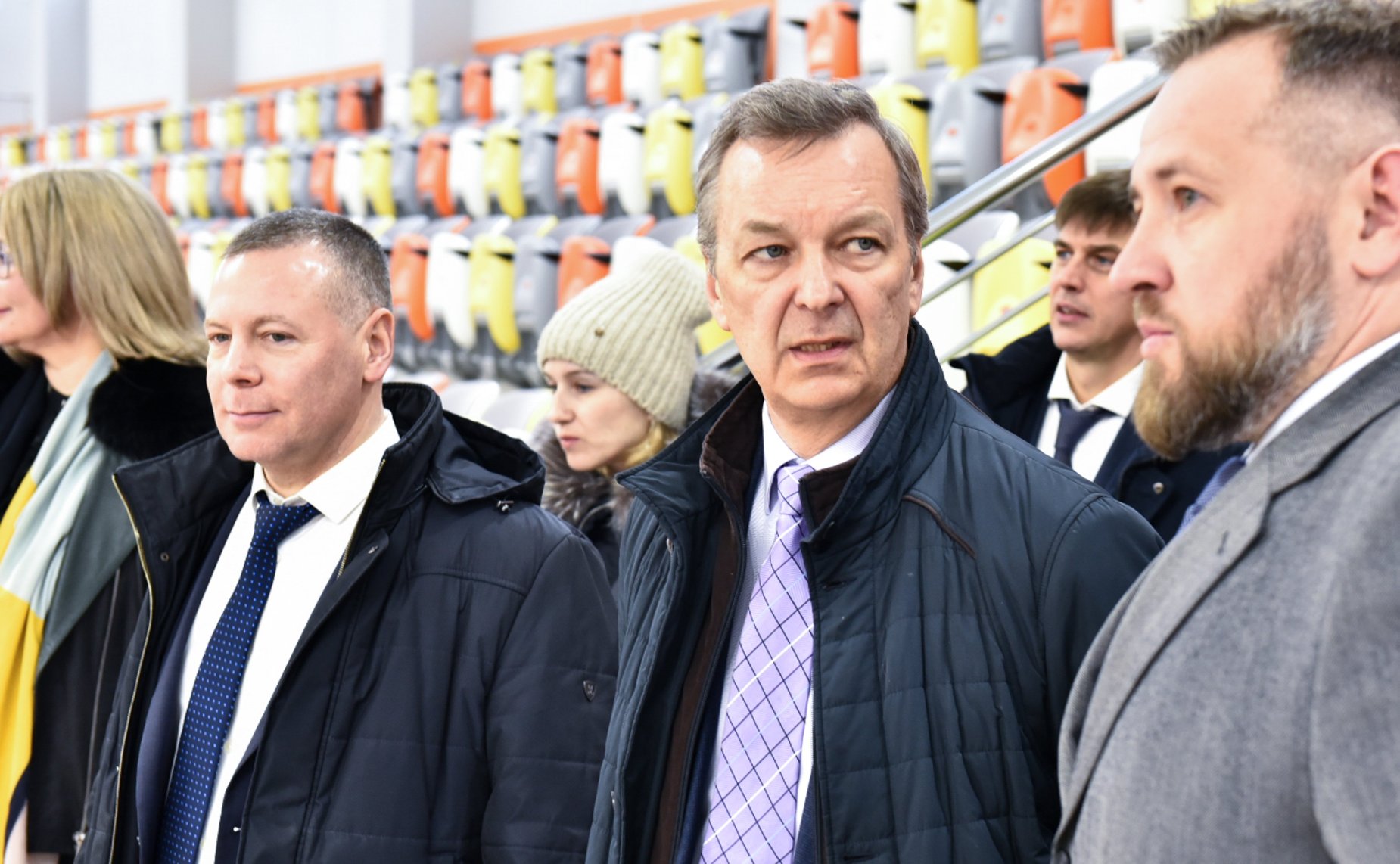 Андрей Яцкин посетил Волейбольный центр Ярославля