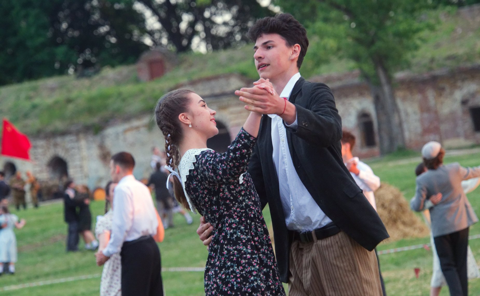 Участники проекта «Поезд Памяти» посетили военно-историческую реконструкцию «22 июня. Брестская крепость»