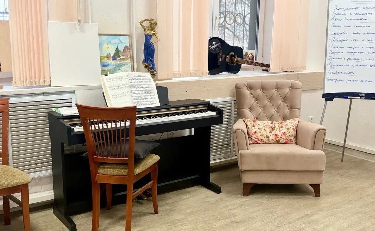 Марина Сидухина посетила центр «Сердце воина»