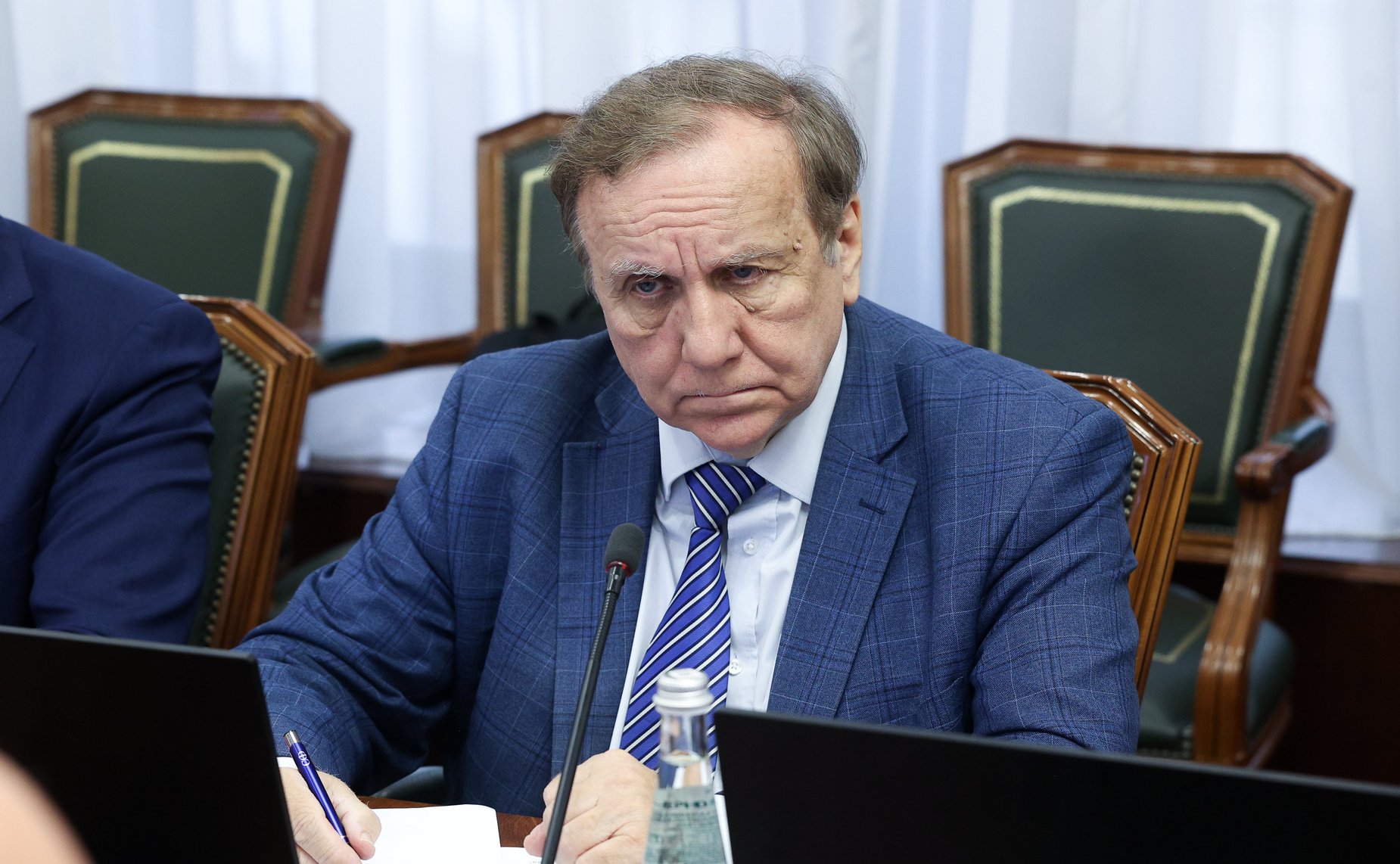 Ильяс Умаханов провел встречу с Чрезвычайным и Полномочным Послом Королевства Бахрейн в РФ Ахмедом Абдулрахманом Махмудом Аль-Саати и Главой Представительства Лиги арабских государств в России Валидом Хамидом Шилтагом