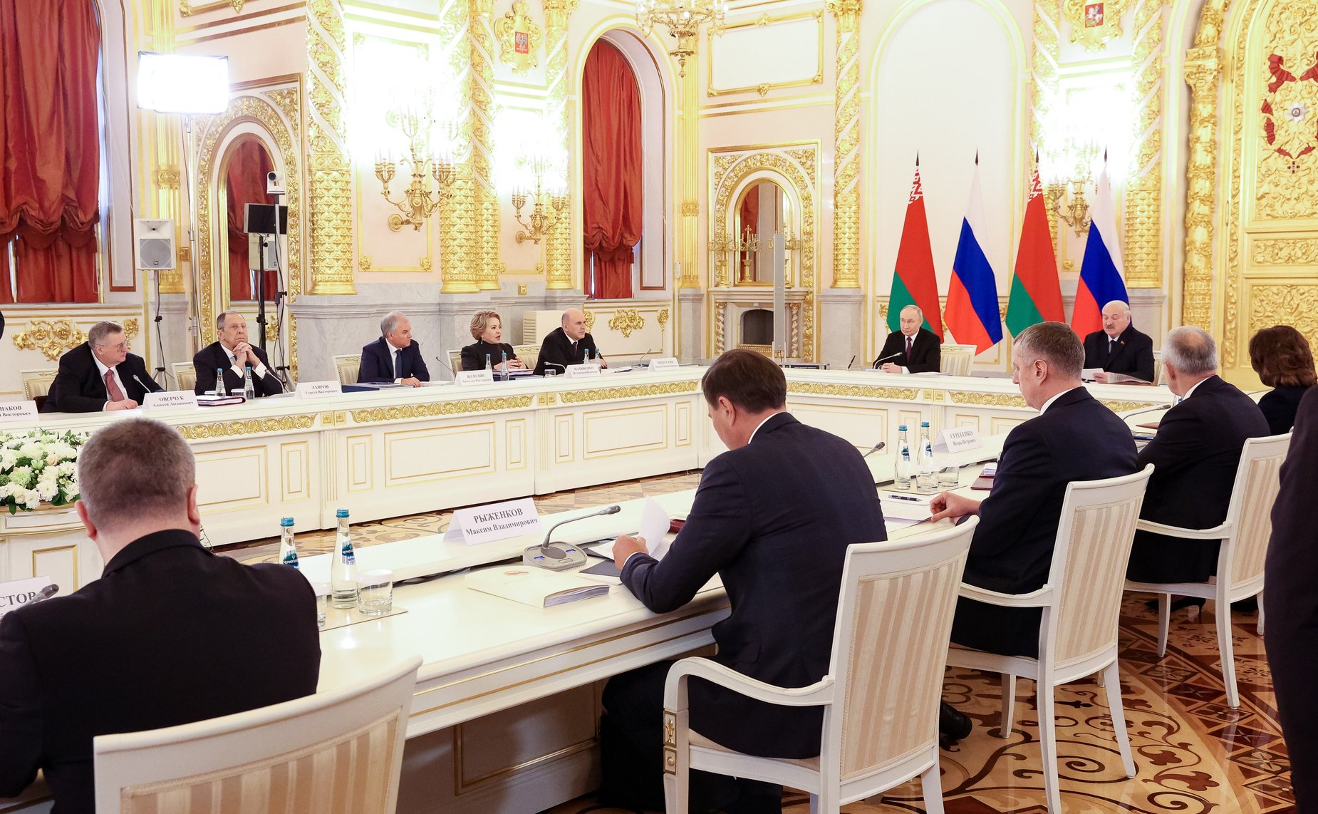 Заседание Высшего Государственного Совета Союзного государства