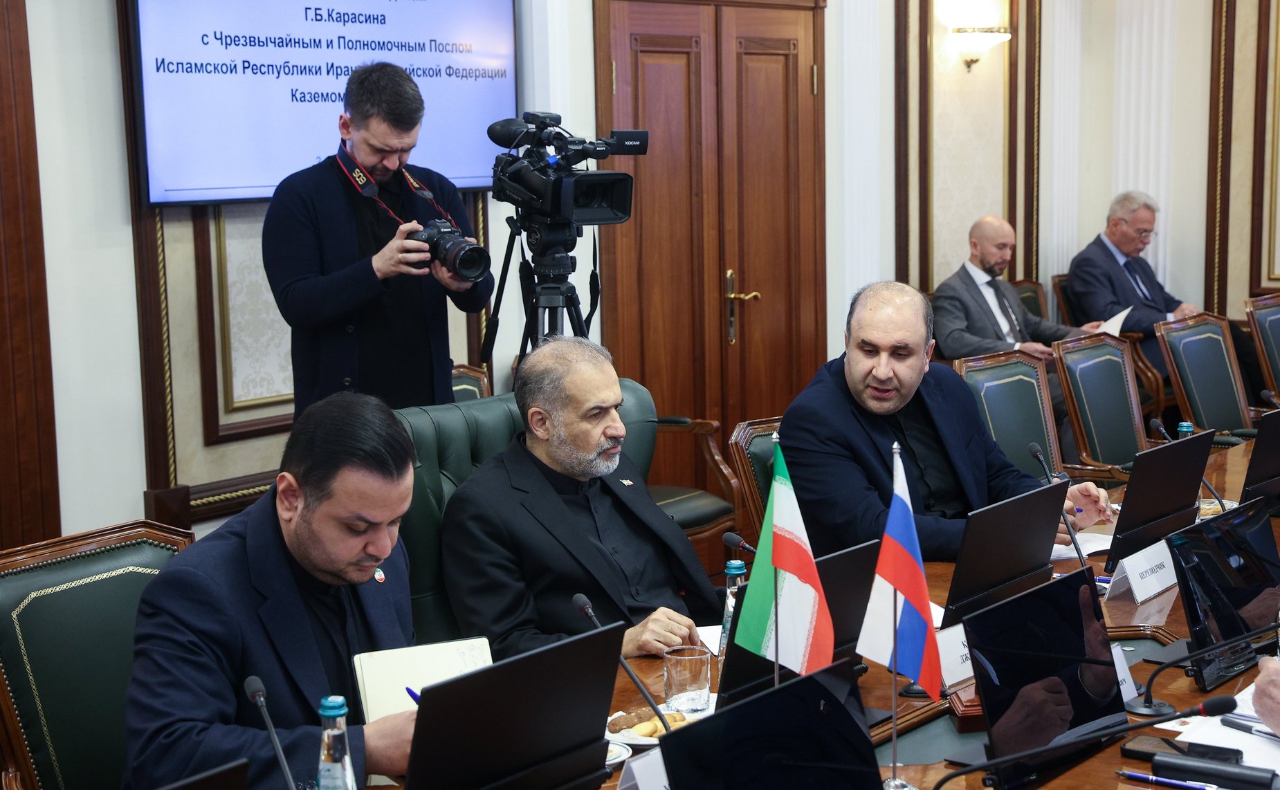 Встреча Григория Карасина с Чрезвычайным и Полномочным Послом Исламской Республики Иран в Российской Федерации