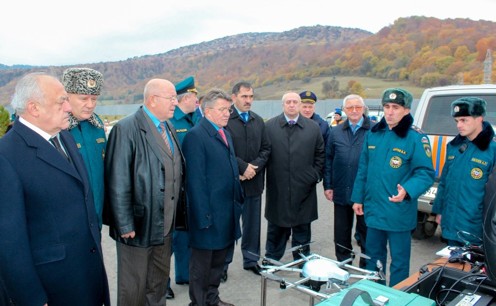 В с.п. Галашки открыли здание поисково-спасательного отряда