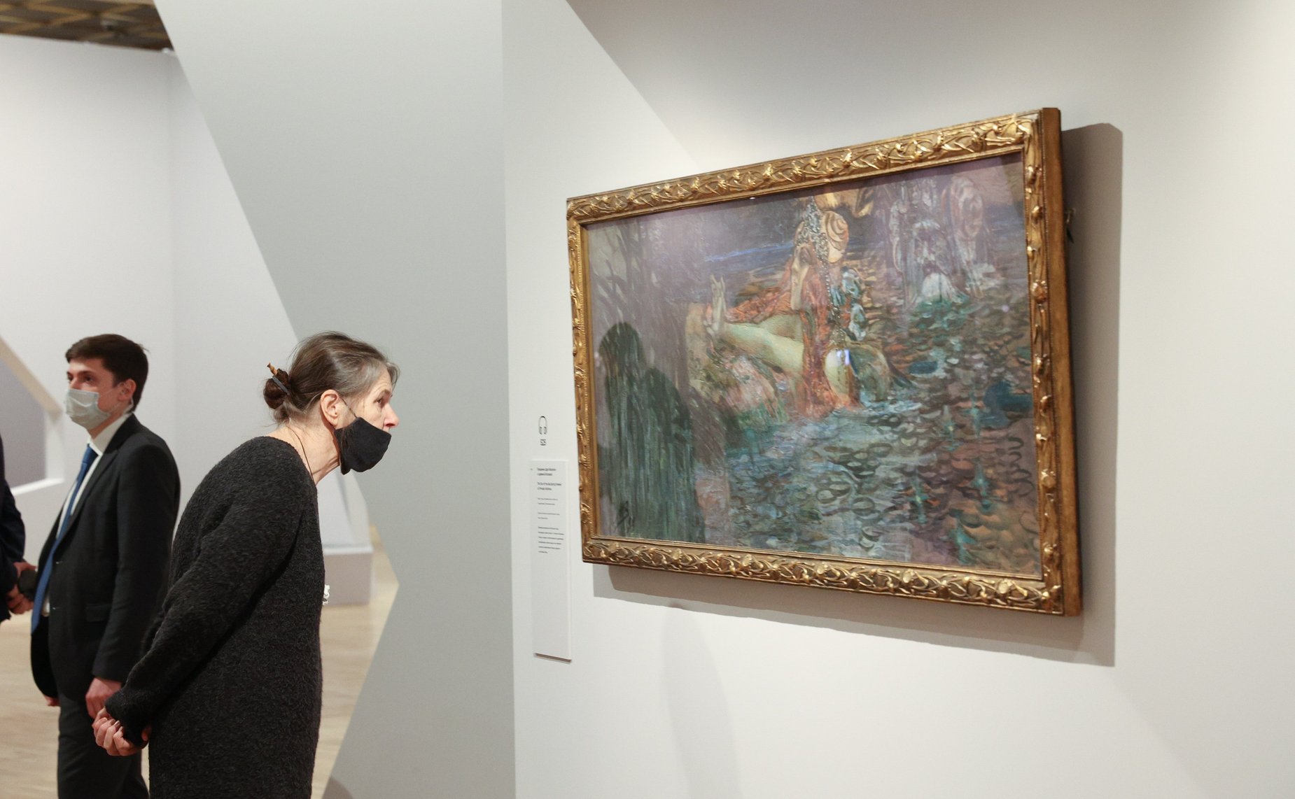 Валентина Матвиенко посетила художественную выставку «Михаил Врубель» в Третьяковской галерее