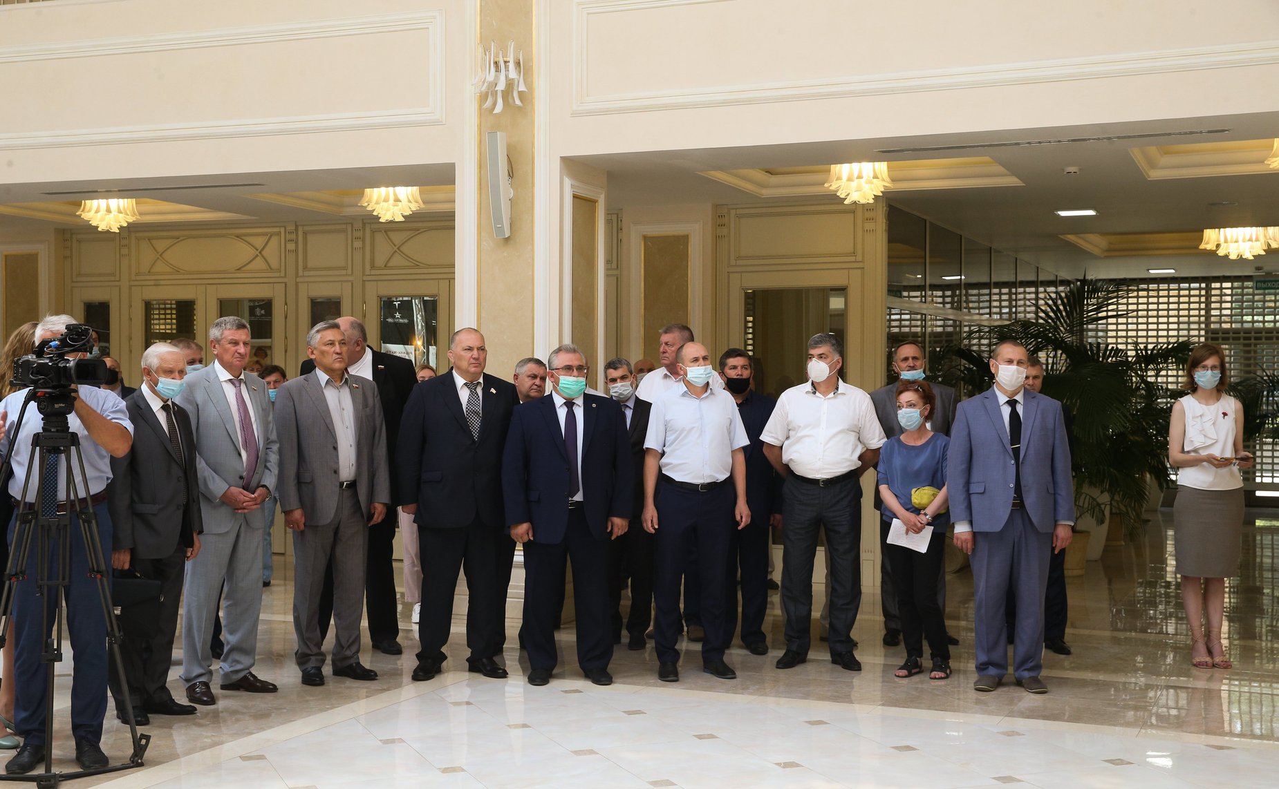 Открытие выставки, посвященной Дню памяти и скорби