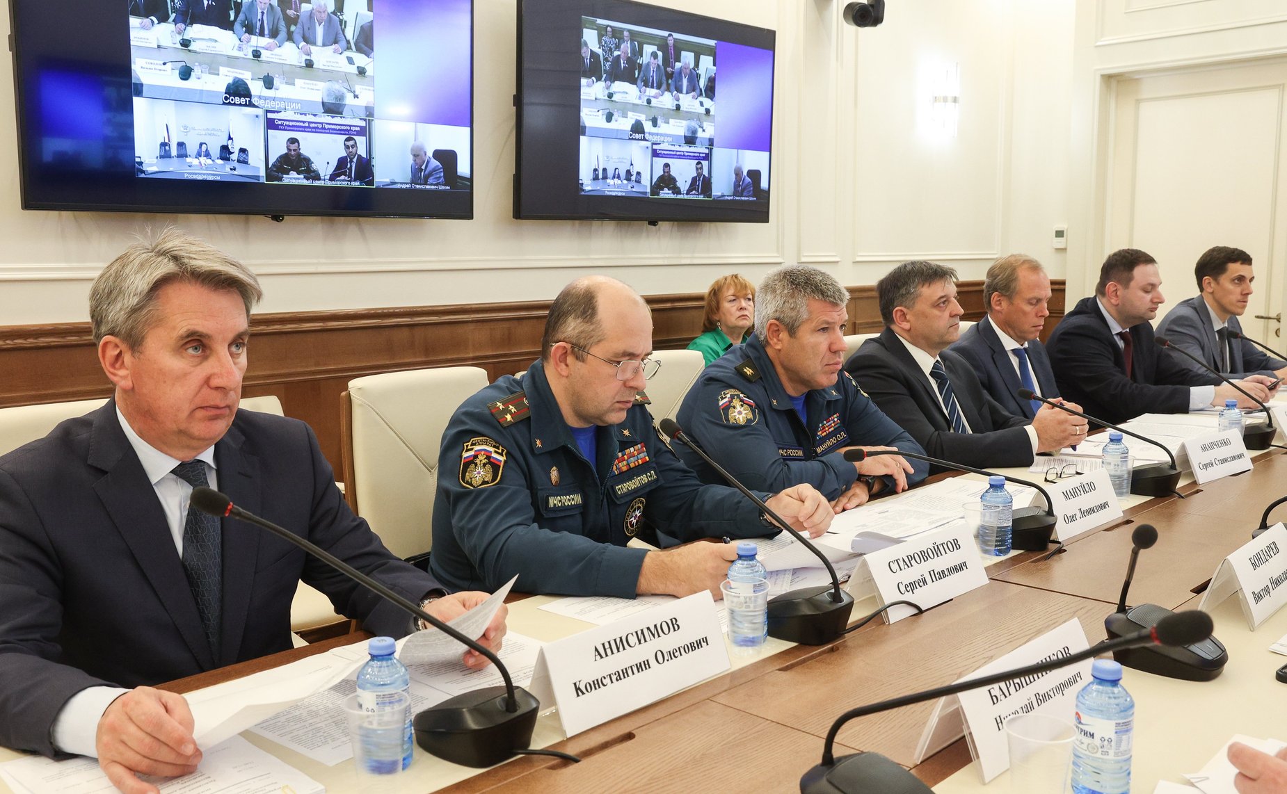 Совещание Комитета СФ по аграрно-продовольственной политике и природопользованию по рассмотрению предложения Правительства Приморского края о внесении изменений в некоторые законодательные акты РФ