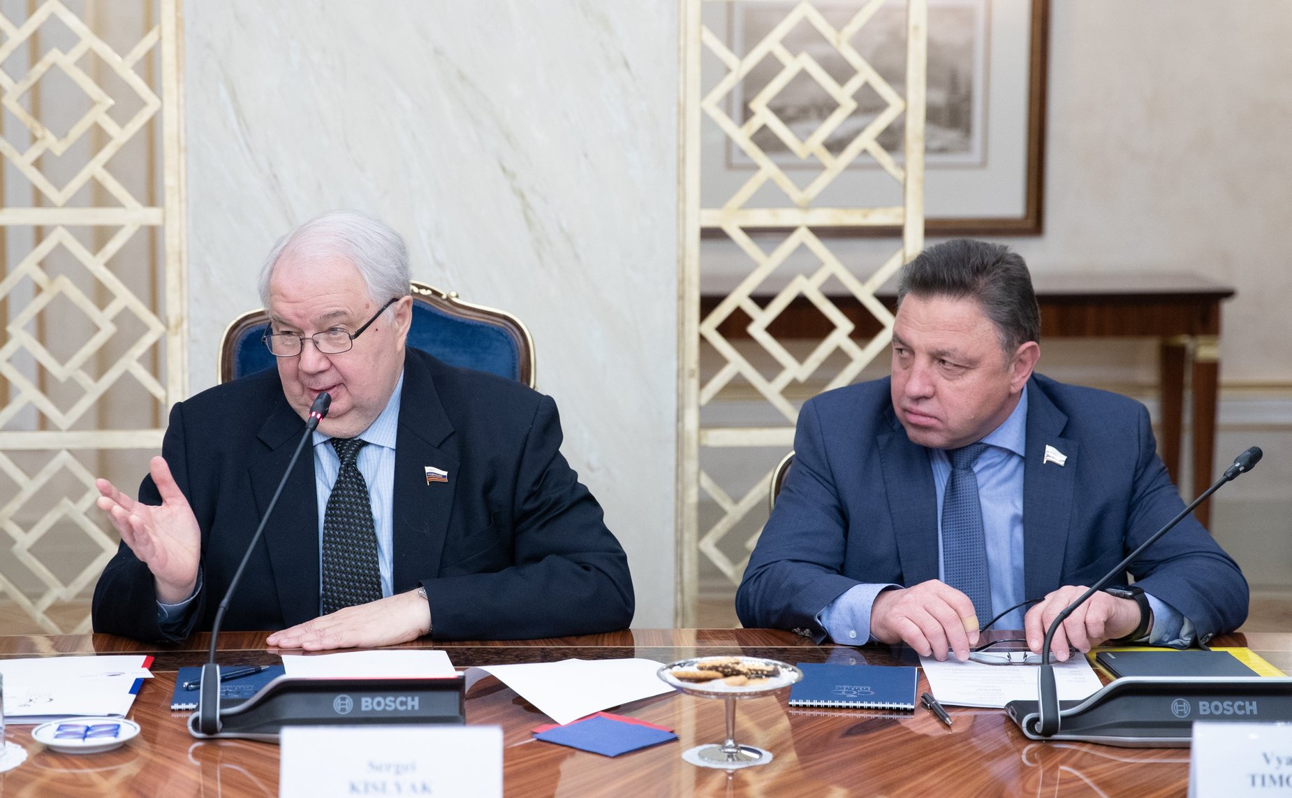 Сергей Кисляк и Вячеслав Тимченко