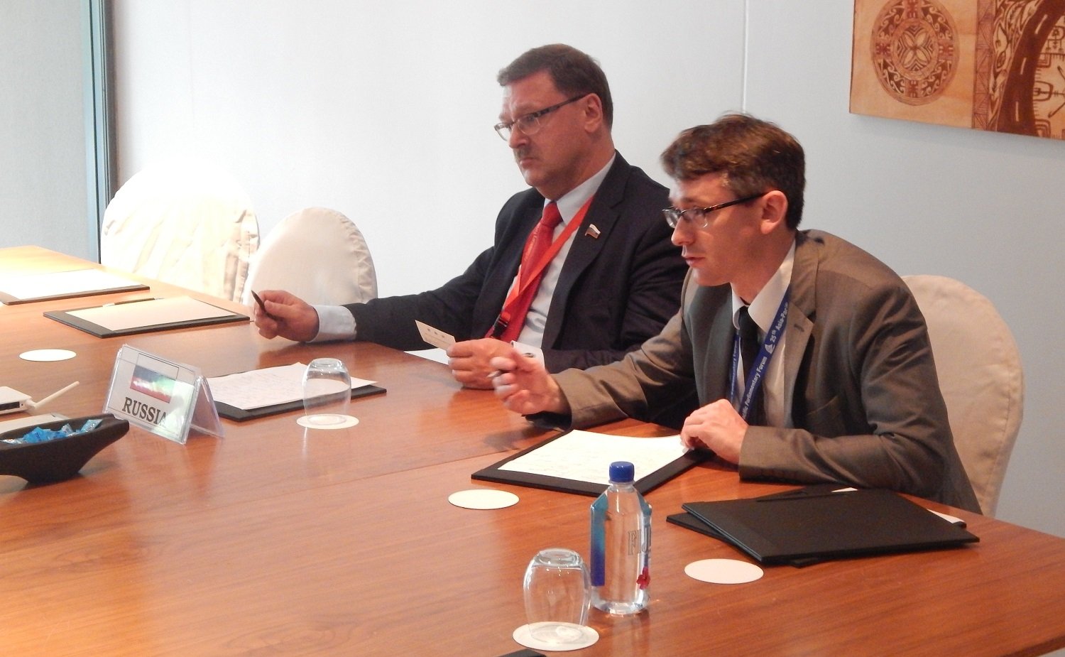 Встреча К. Косачева на полях сессии АТПФ