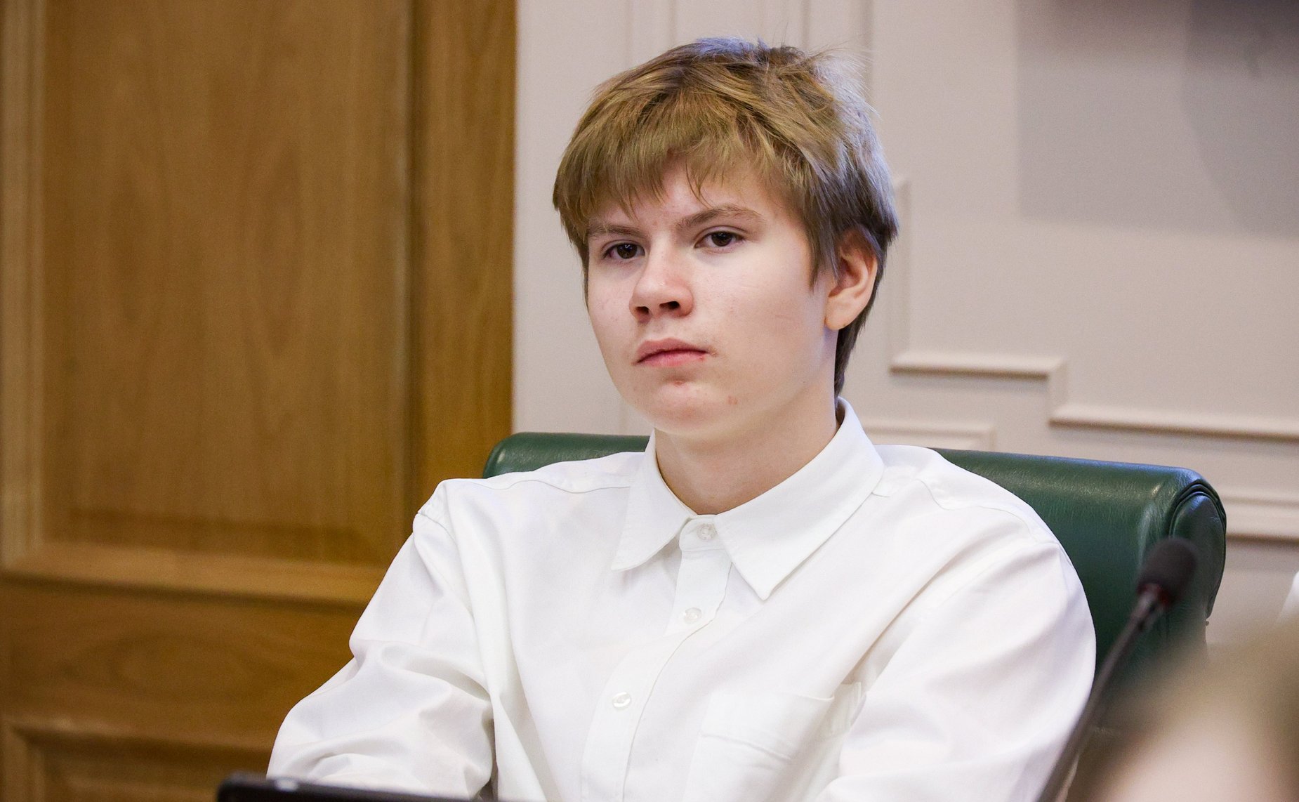 Наталья Комарова провела встречу с учащимися 10–11 класса