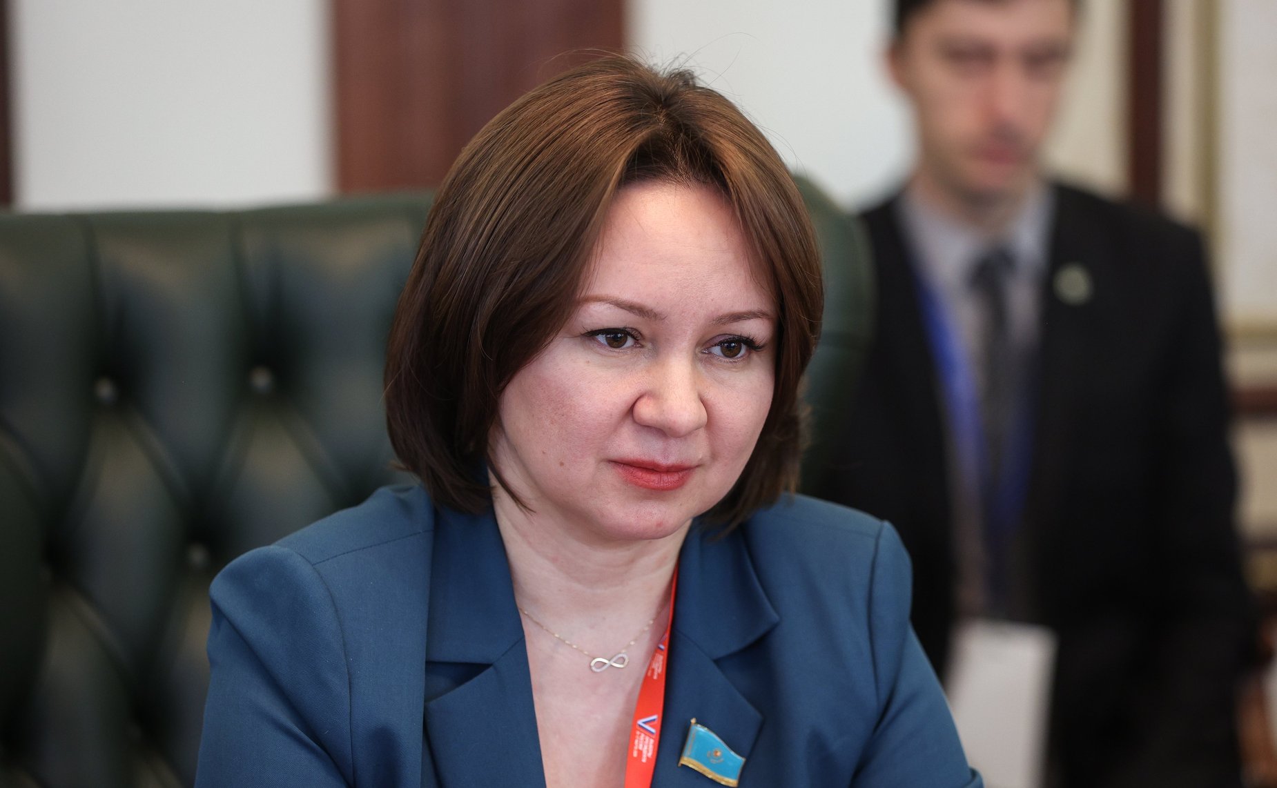 Заместитель Председателя Совета Федерации Константин Косачев провел встречу с группой международных наблюдателей на выборах Президента Российской Федерации от Парламентской Ассамблеи Организации Договора о коллективной безопасности (ПА ОДКБ)