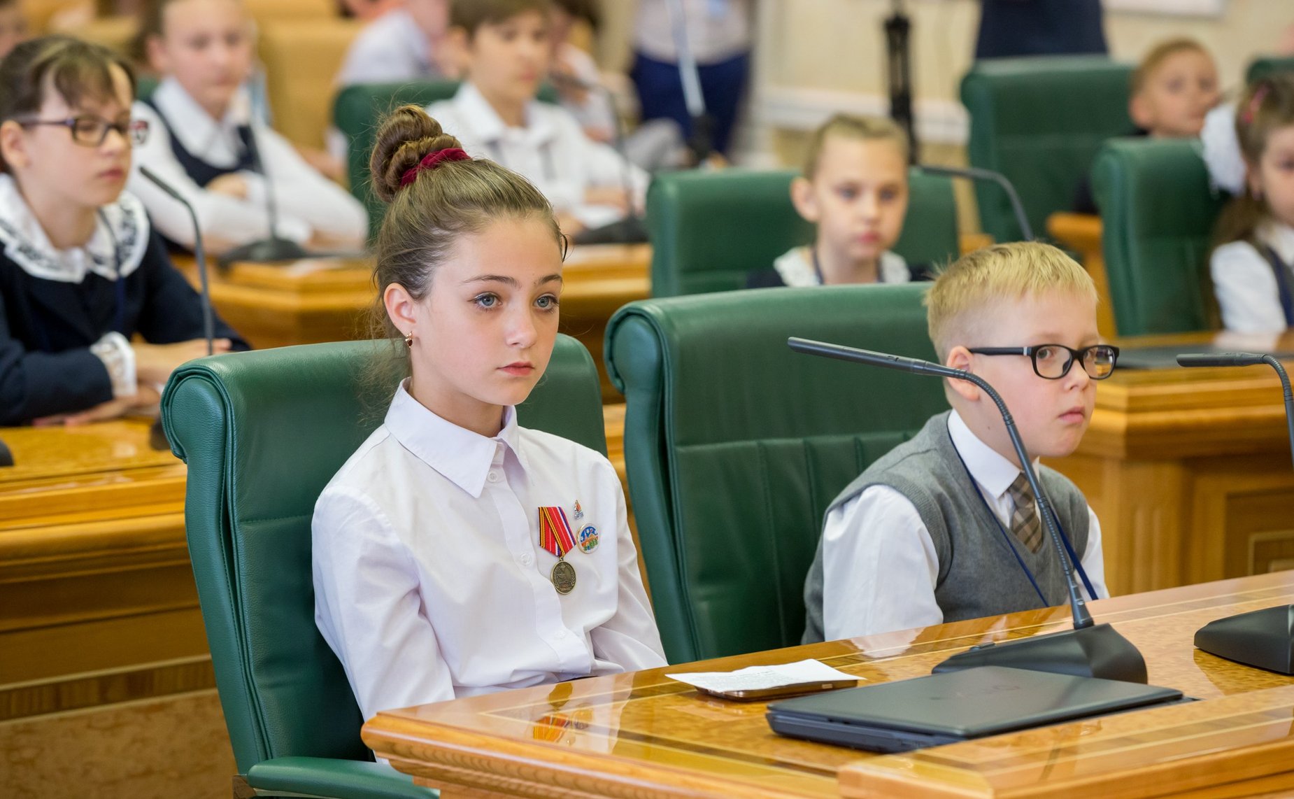 Торжественная церемония награждения победителей конкурсов для одаренных детей