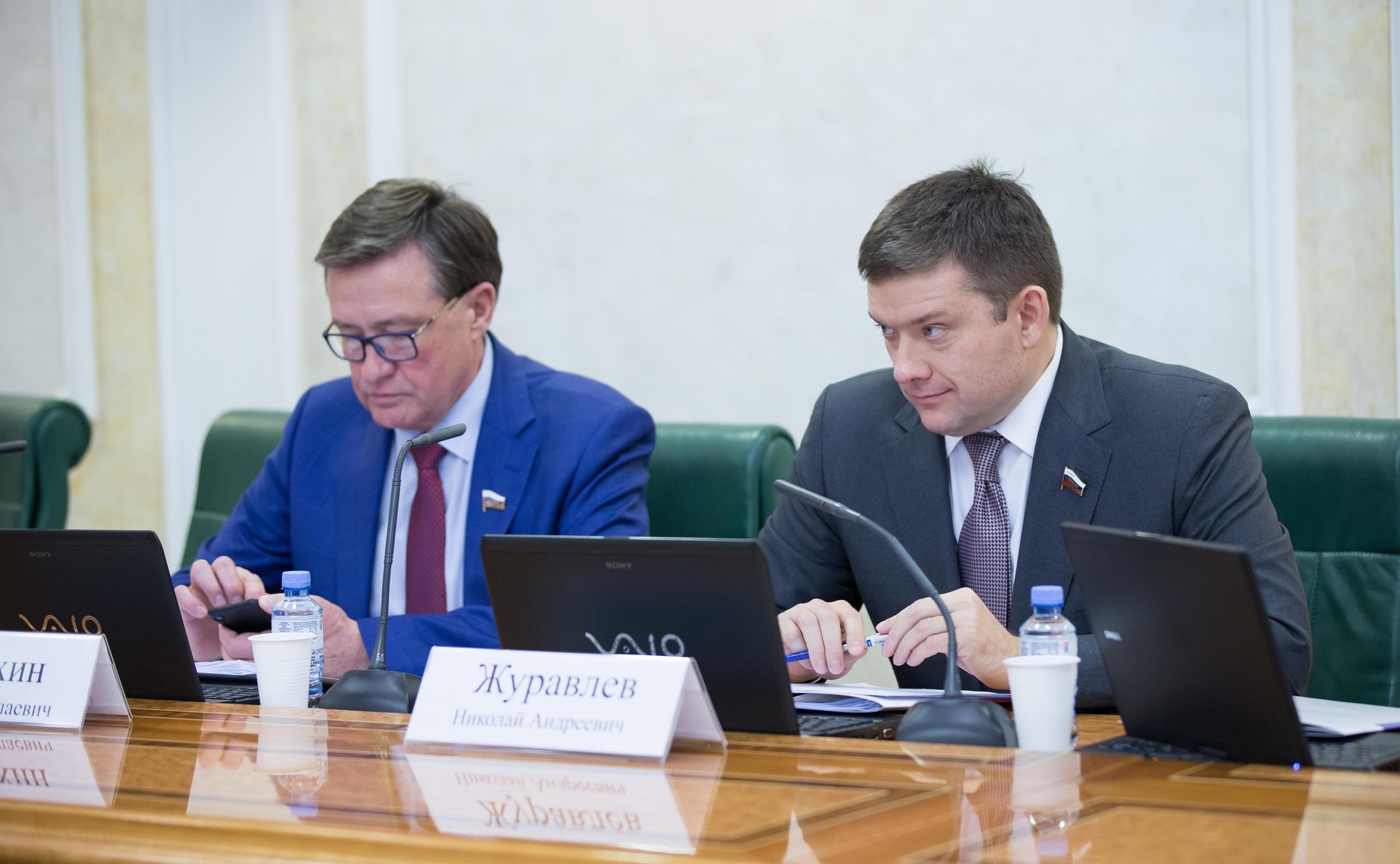 Сергей Рябухин и Николай Журавлев