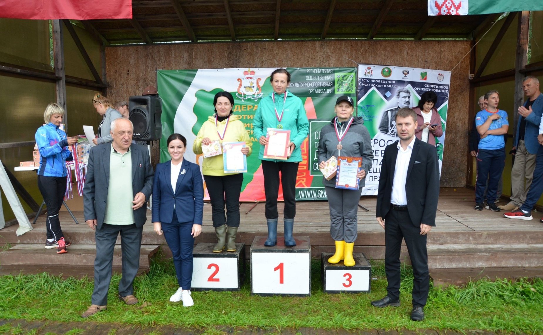 Ирина Кожанова приняла участие в церемонии открытия соревнований и награждения сильнейших спортсменов Всероссийских соревнований по спортивному ориентированию памяти путешественника Н.М. Пржевальского